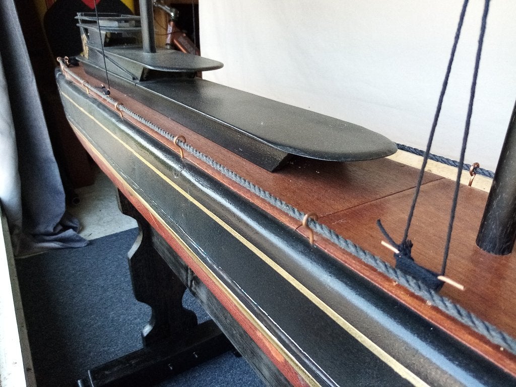 modelbouw zeilboot, Enlèvement