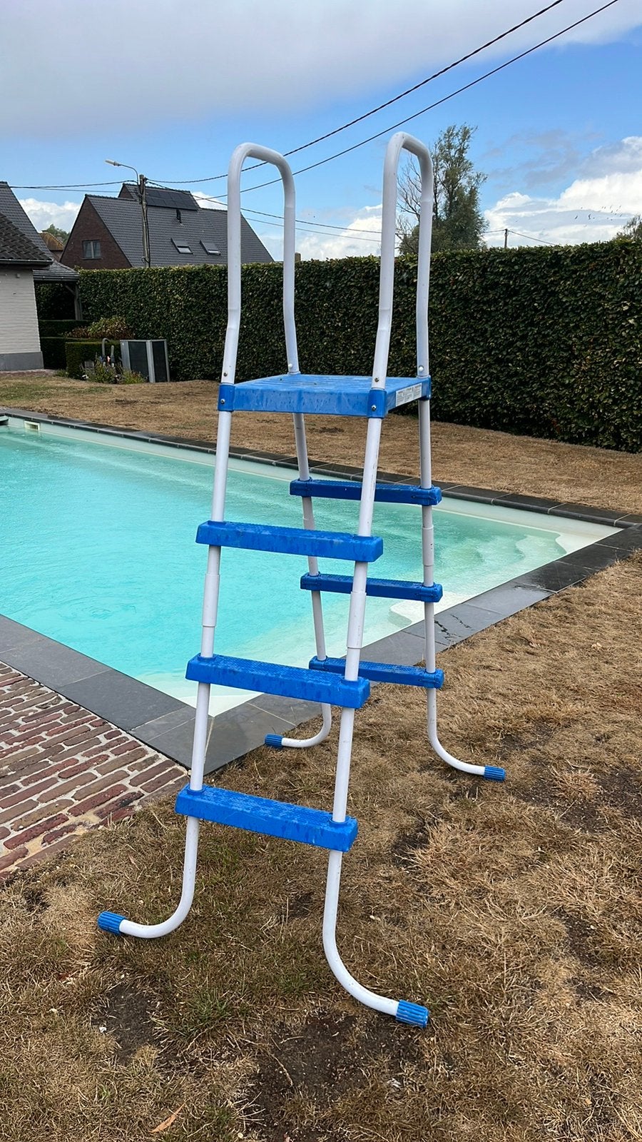 Trapladder, Ophalen, Zo goed als nieuw