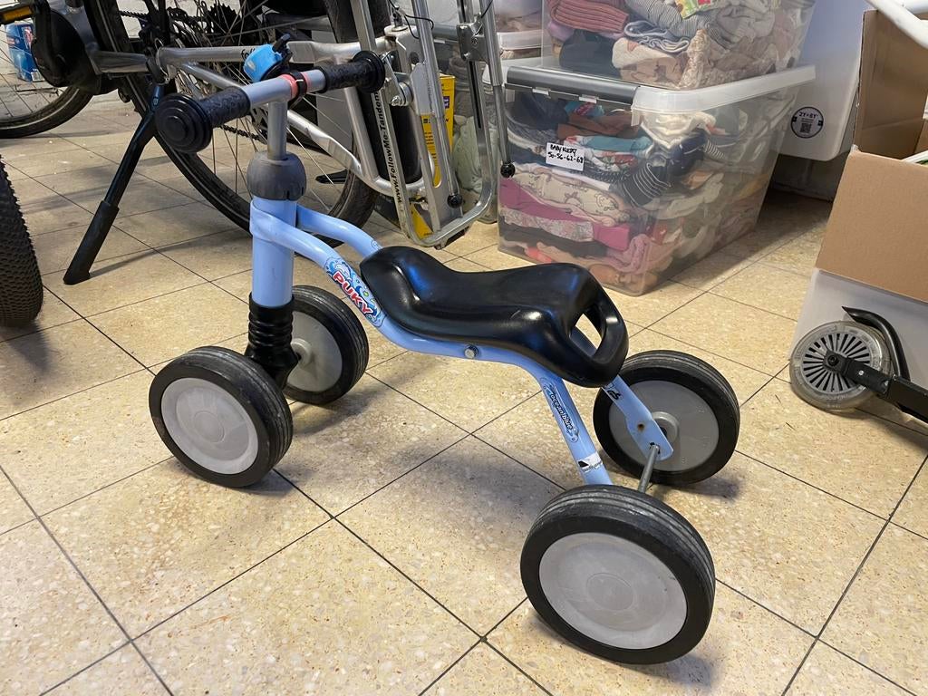 Puky loopfiets driewieler vierwieler, Fietsen en Brommers, Ophalen, Zo goed als nieuw
