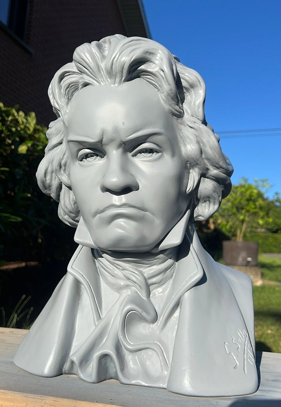 Buste de Beethoven de +- 40 cm de haut, Enlèvement, Comme neuf