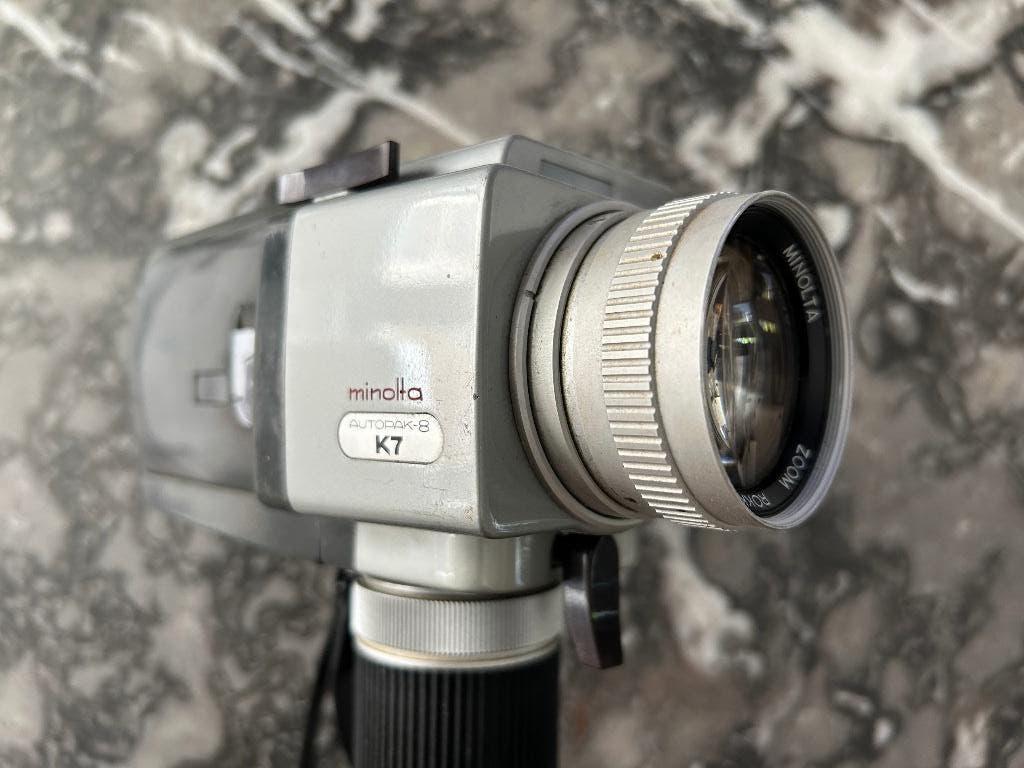 Caméra Super 8 - Minolta Autopak-8 K7 (Bon état mécanique), Enlèvement ou Envoi, Caméra