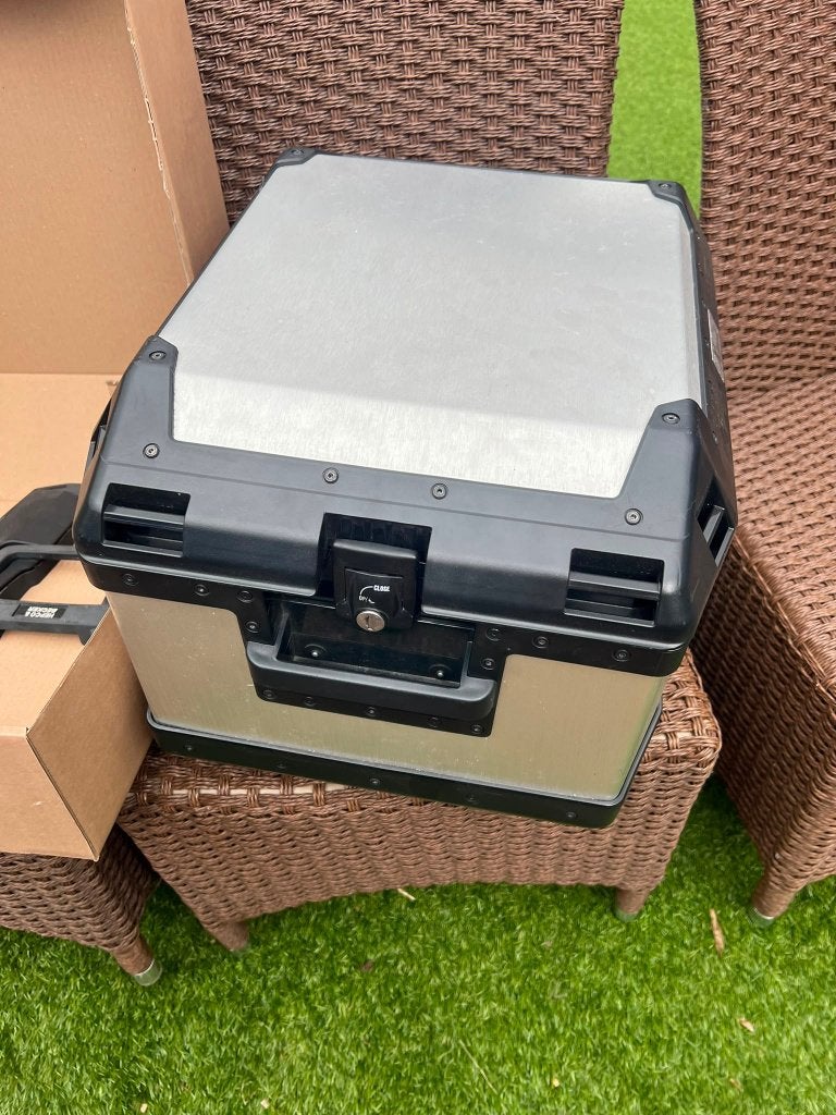 Hepco & Becker Xplorer Topcase – 45L – In zeer goede staat, Motoren, Accessoires | Koffers en Tassen, Ophalen, Gebruikt