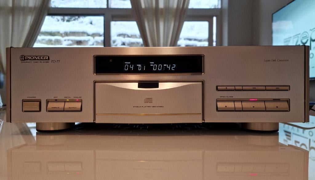 Lecteur CD haut de gamme Pioneer PD-77. Près de Mint ! Rare, TV, Hi-fi & Vidéo, Lecteurs CD, Enlèvement ou Envoi, Utilisé, Pioneer
