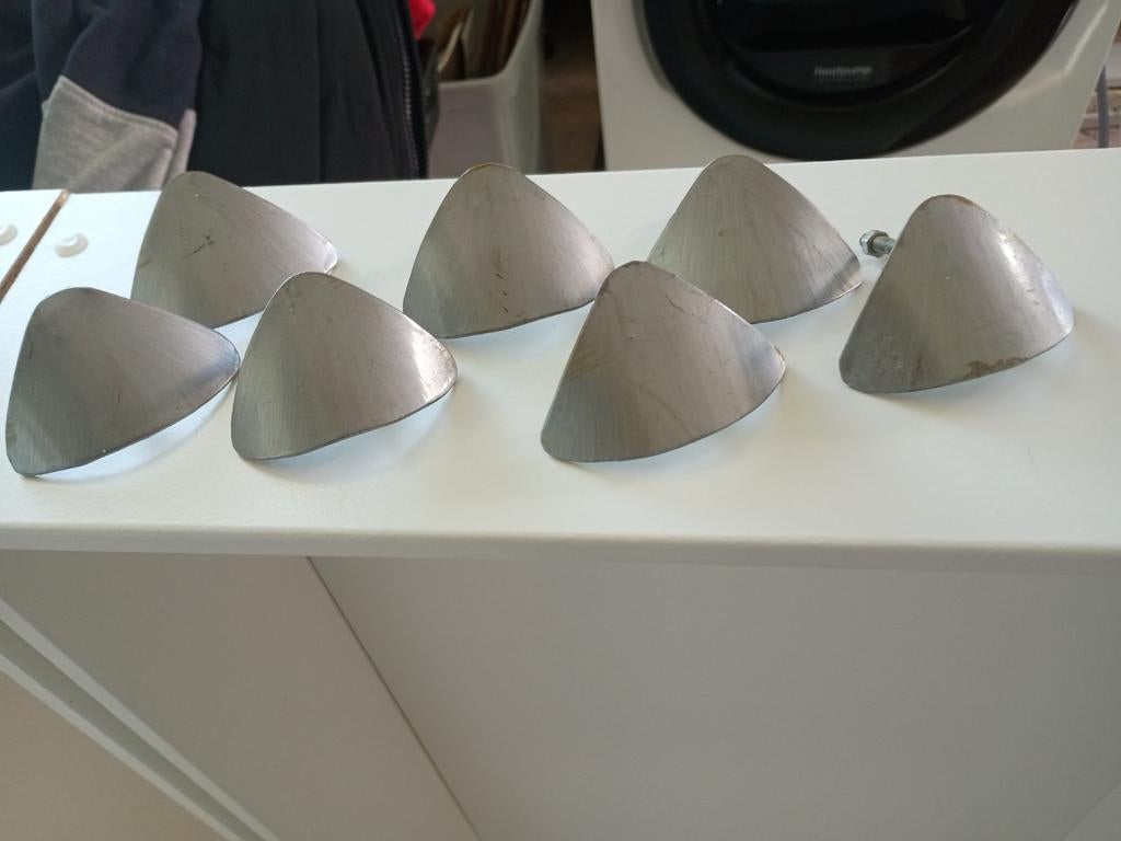 Kastgreepjes vintage 7 stuks, Ophalen