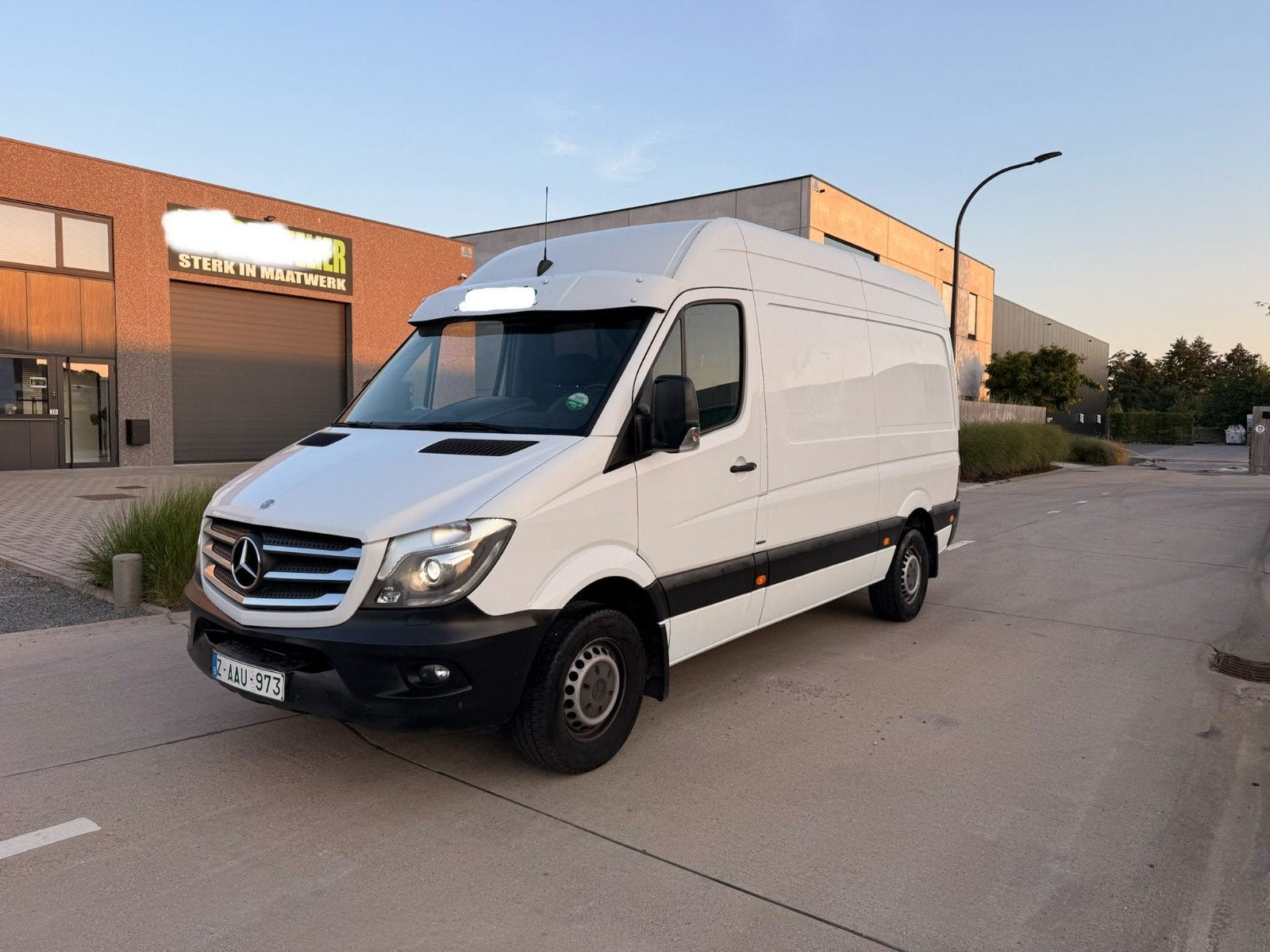 Mercedes Sprinter 319 CDI 3.0l V6 | Automaat |, Auto's, Automaat, Euro 5, Stof, Zwart