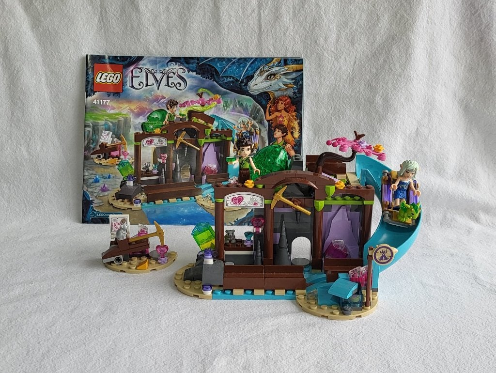 Lego Elves 41177 De kostbare kristalmijn - volledig +boekje, Kinderen en Baby's, Speelgoed | Duplo en Lego, Lego, Ophalen of Verzenden