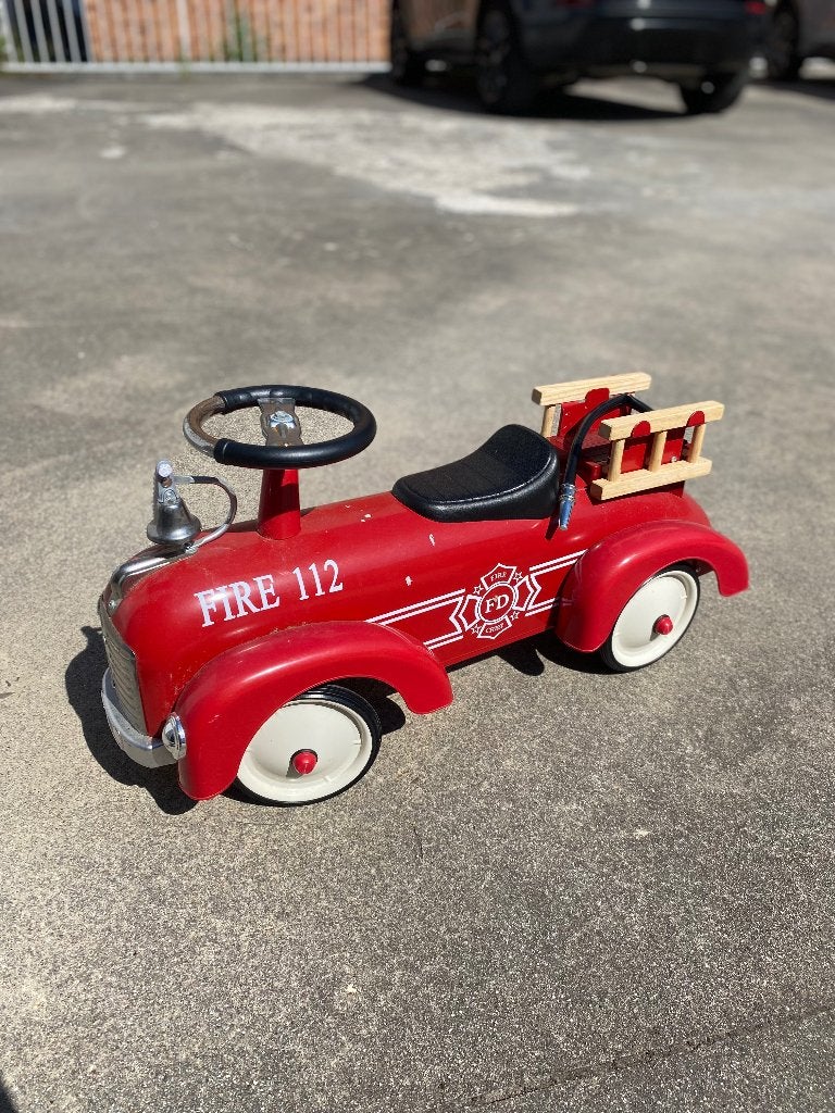 porteur camion pompier, Ophalen, Gebruikt
