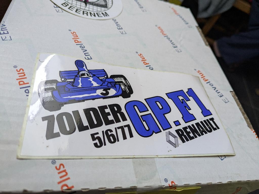 Zolder GP _F1 1977, Ophalen of Verzenden, Gebruikt, Sport