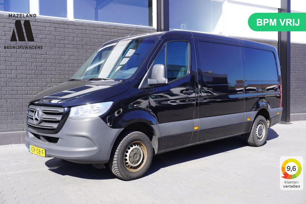 Mercedes-Benz Sprinter 315 1.9 CDI Automaat L2 EURO 6 - A/C, Auto's, Bestelwagens en Lichte vracht, Automaat, Cruise Control, Zwart