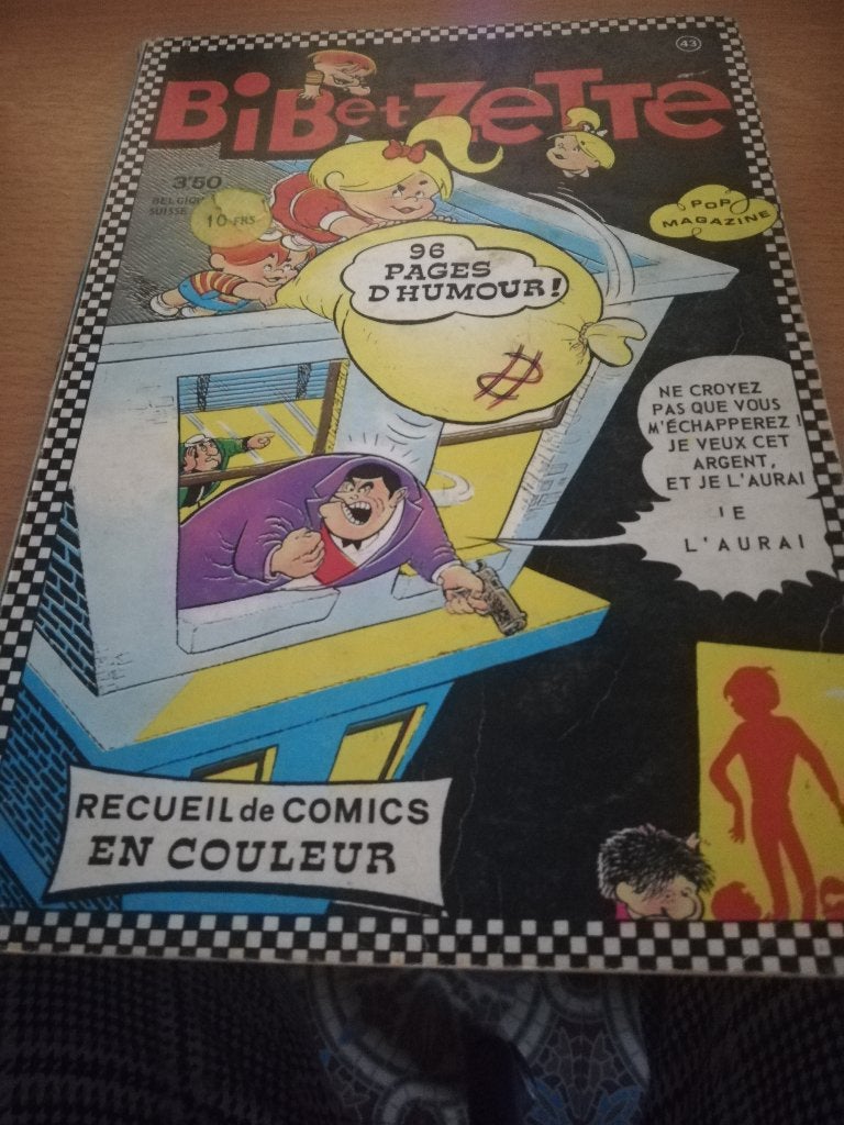 Recueil de comics "bib et zette", Ophalen, Gelezen