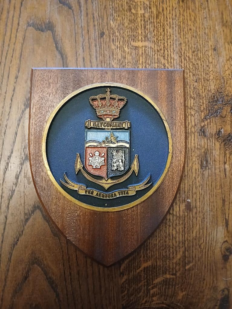 Crest FN ZM NAVCOMANT base de Kallo, Collections, Objets militaires | Général, Envoi, Marine, Emblème ou Badge