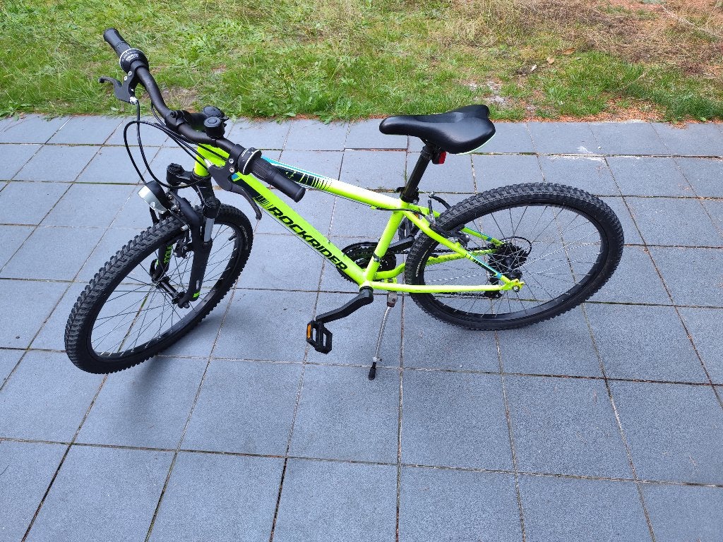 Kinderfiets Rockrider ST500, Ophalen, Velgrem, Rockrider (Decathlon), Handrem