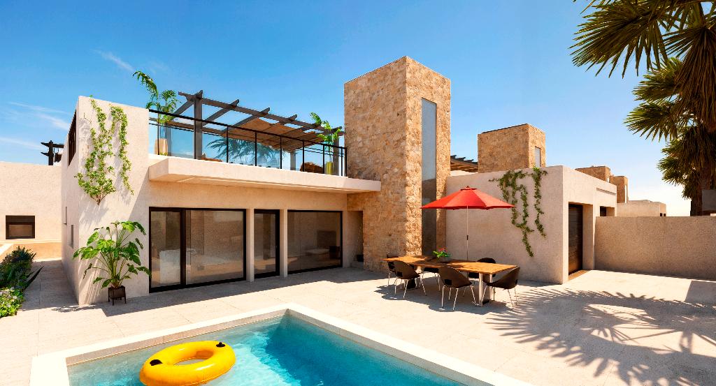 Villa de luxe neuve à vendre full équipée et meublée Espagne, Immo, Village, Espagne, 143 m², Costa Calida Mazarron