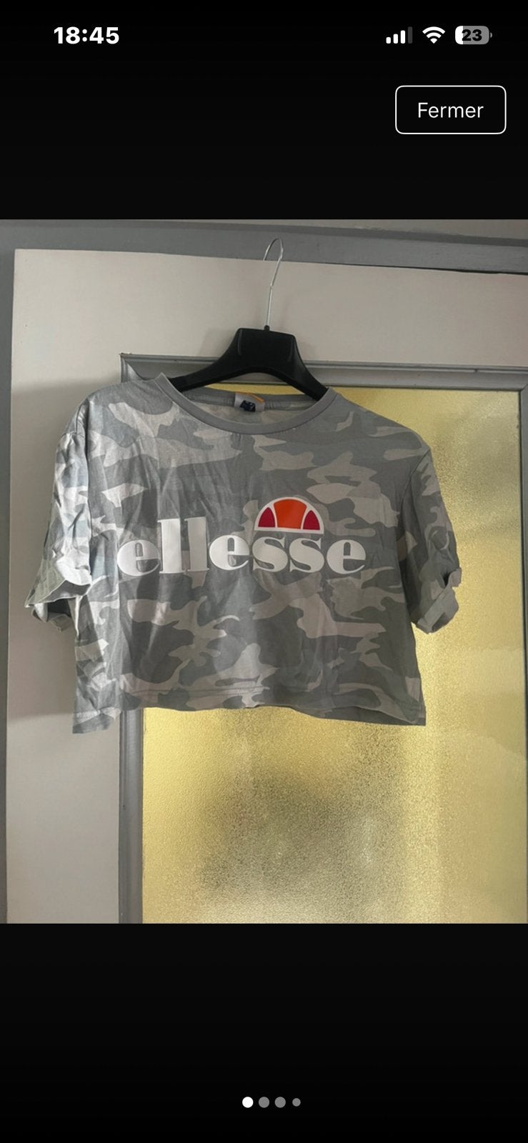 T-Shirt Court Graphique Ellesse Pour Femme, tS /38, Enlèvement ou Envoi, Comme neuf