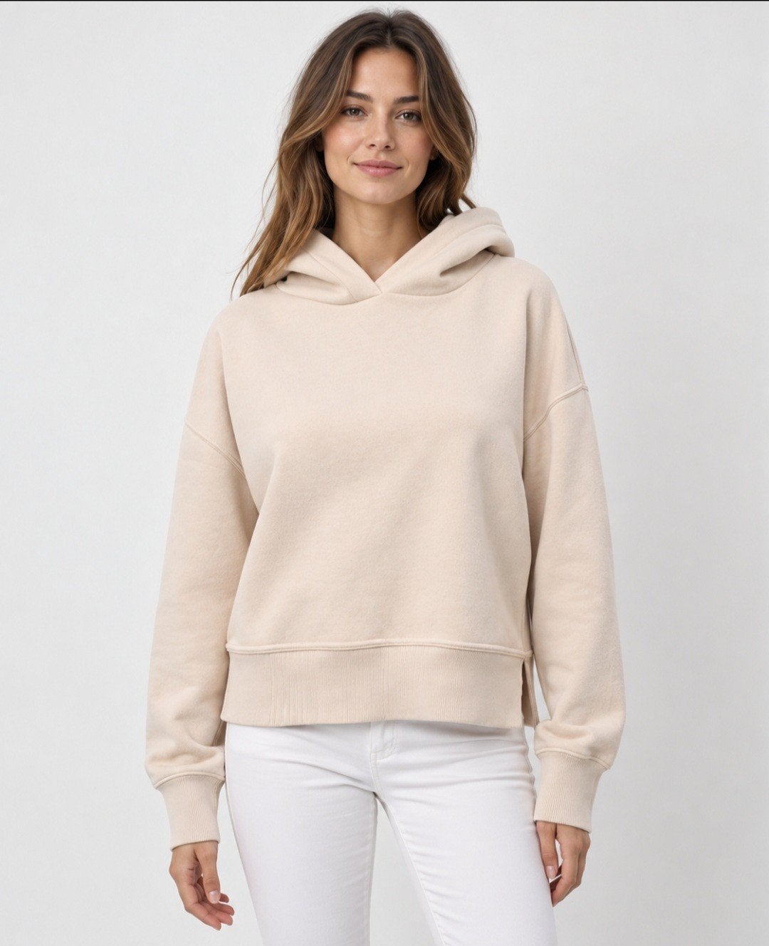 Zara Hoodie crème Maat M in uitstekende staat, Kleding | Dames, Maat 38/40 (M), Ophalen of Verzenden, Zo goed als nieuw, Zara