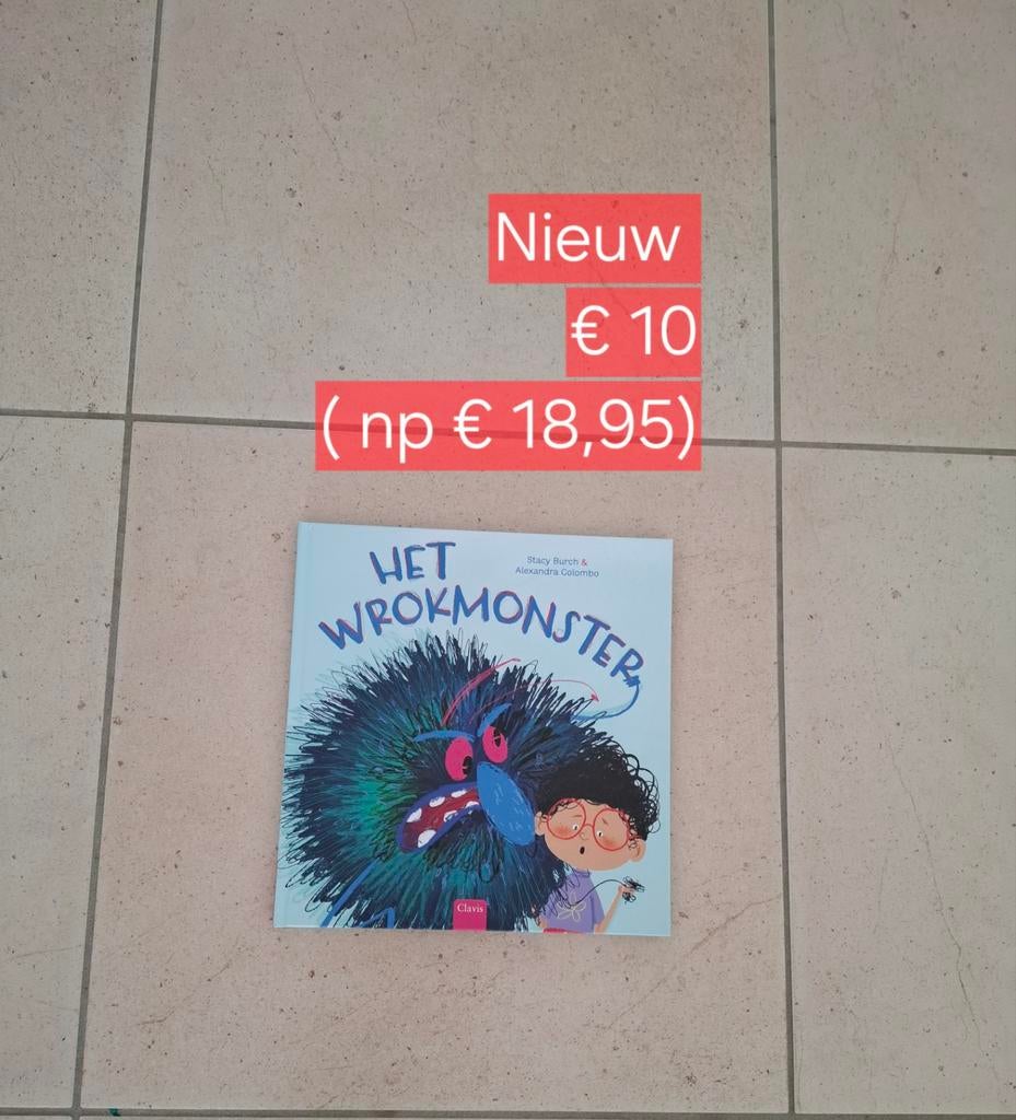 Stacy Burch - Het wrokmonster, Boeken, Prentenboeken en Plaatjesalbums, Nieuw, Prentenboek, Ophalen of Verzenden