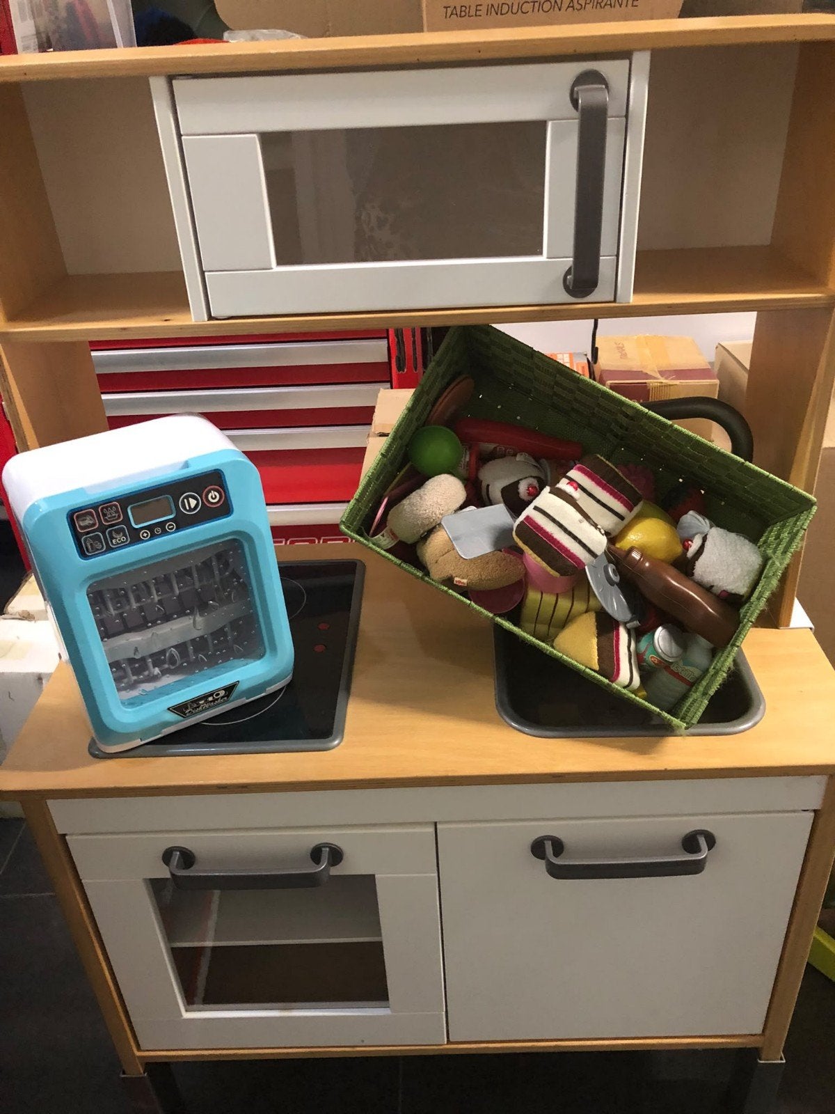 Ikea speelgoedkeuken met afwasmachine en accessoires, Ophalen