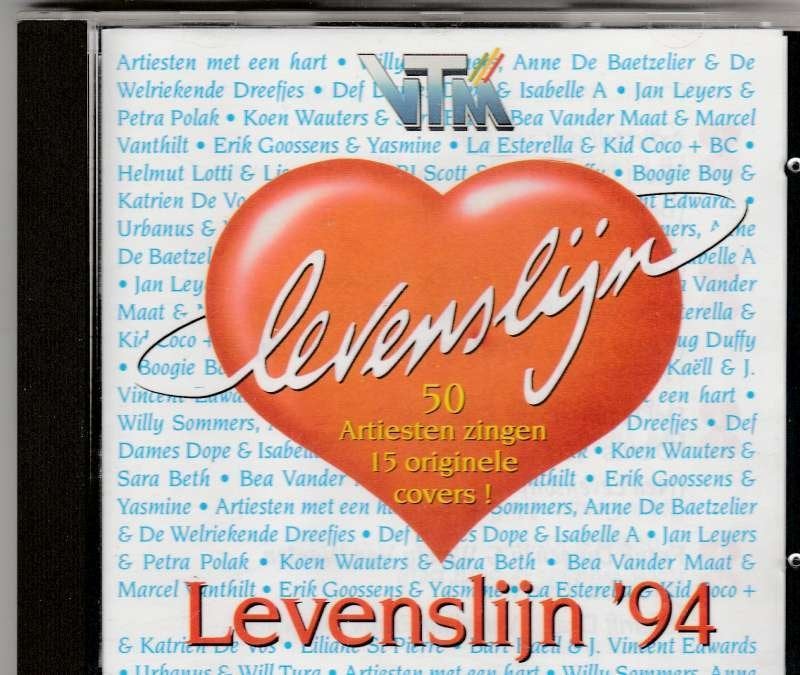 CD Levenslijn '94, Enlèvement ou Envoi, Album live, Comme neuf, Pop