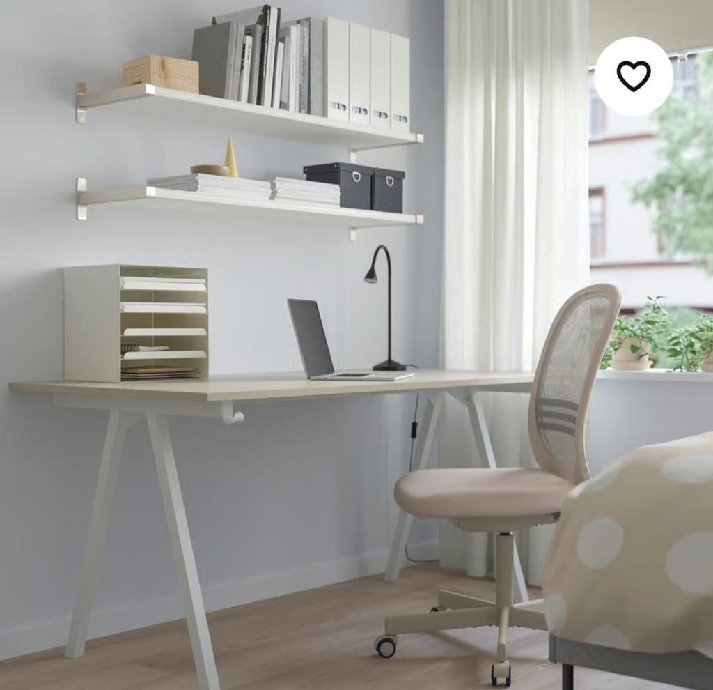 Bureau Trotten Ikea, Huis en Inrichting, Bureaus, Ophalen, Zo goed als nieuw