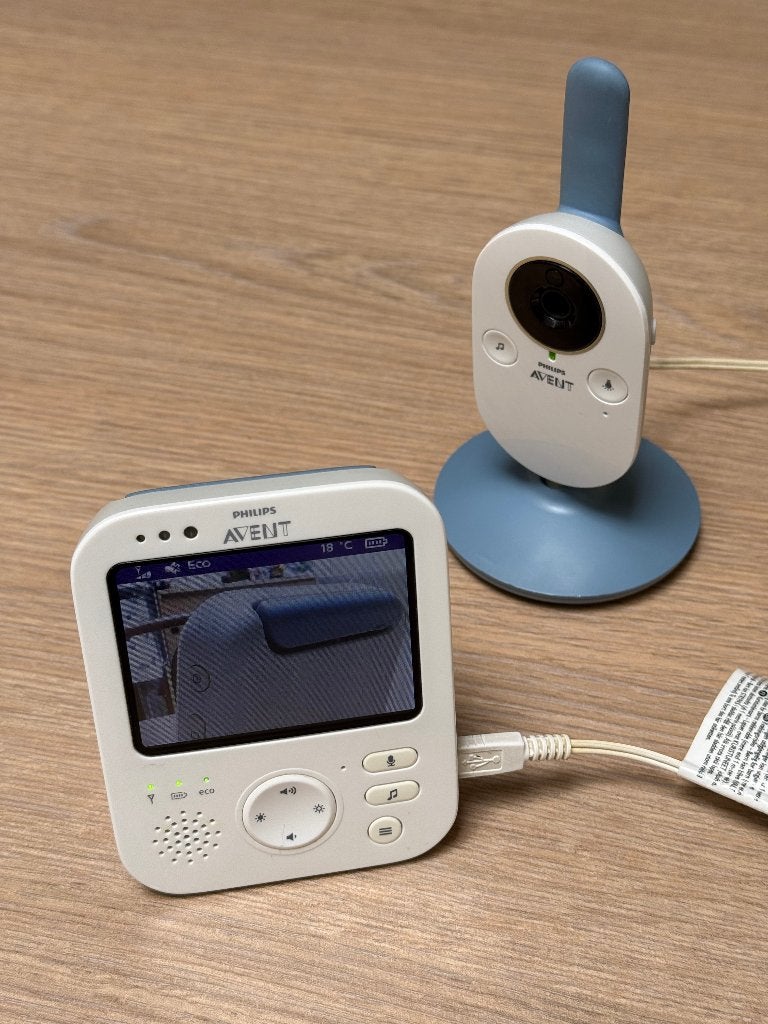Philips Avent Video Baby Monitor / Écoute-bébé / Babyfoon, Enfants & Bébés, Enlèvement, Utilisé, Digital
