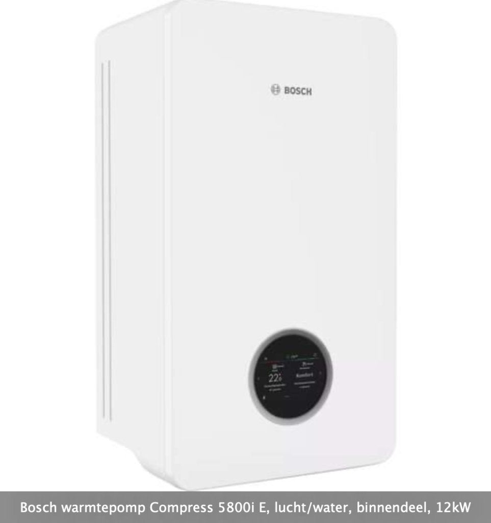 unité intérieure Bosch 5800i recherchée/demandée, Bricolage & Construction, 800 watts ou plus, Enlèvement ou Envoi, Utilisé, Autres types