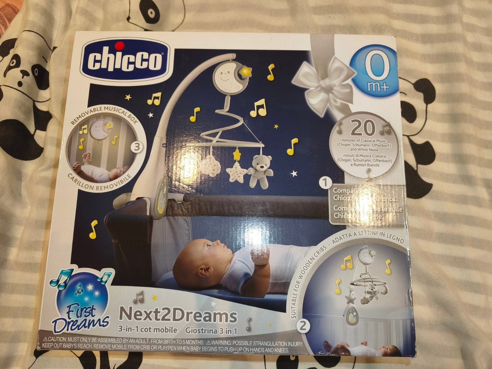 Mobile pour bébé Chicco Next2Dreams - mobile musical 3 en 1, Enlèvement