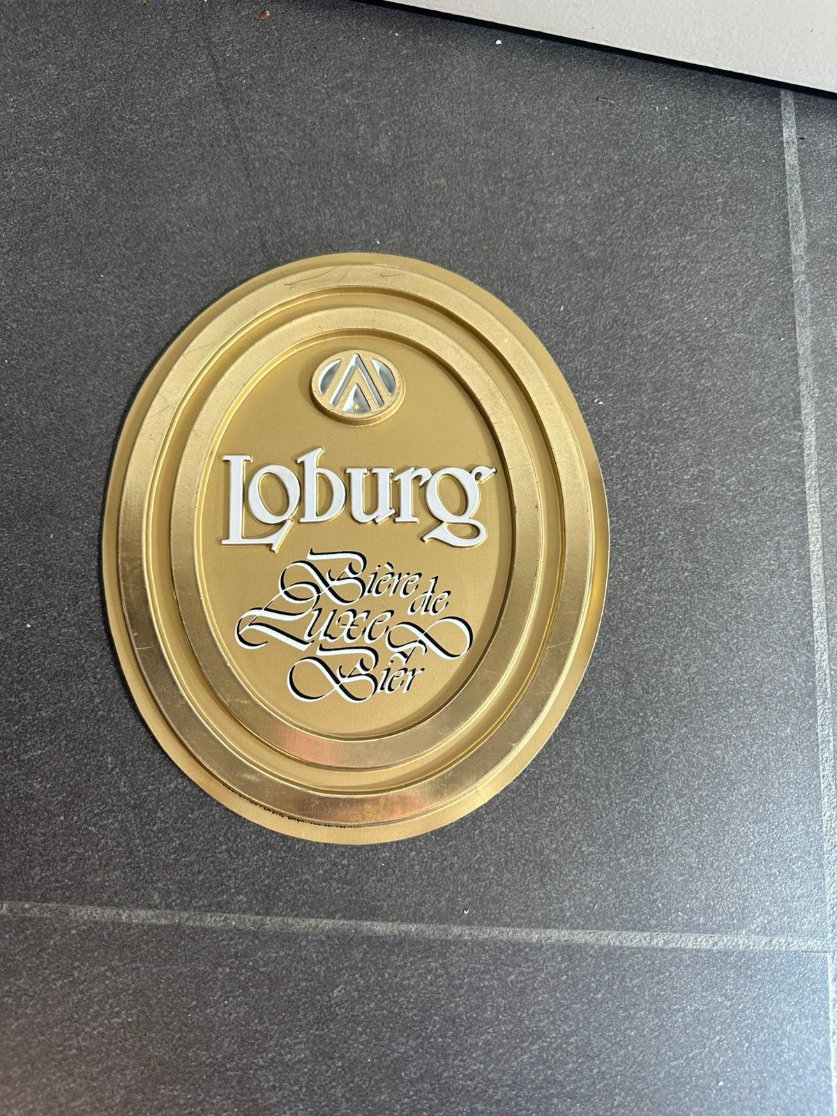 Loburg reclamebord, Enlèvement ou Envoi, Comme neuf