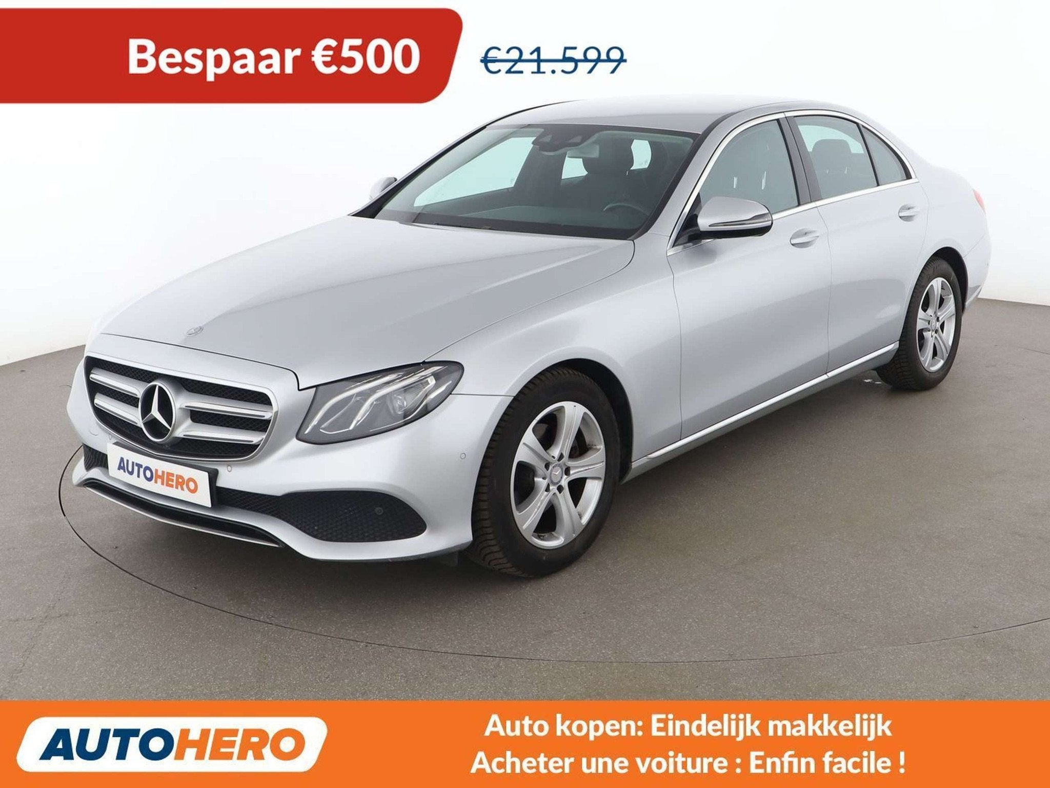 Mercedes-Benz E-Klasse E220 E 220 d Avantgarde, Argent ou Gris, Achat, 143 kW, Noir
