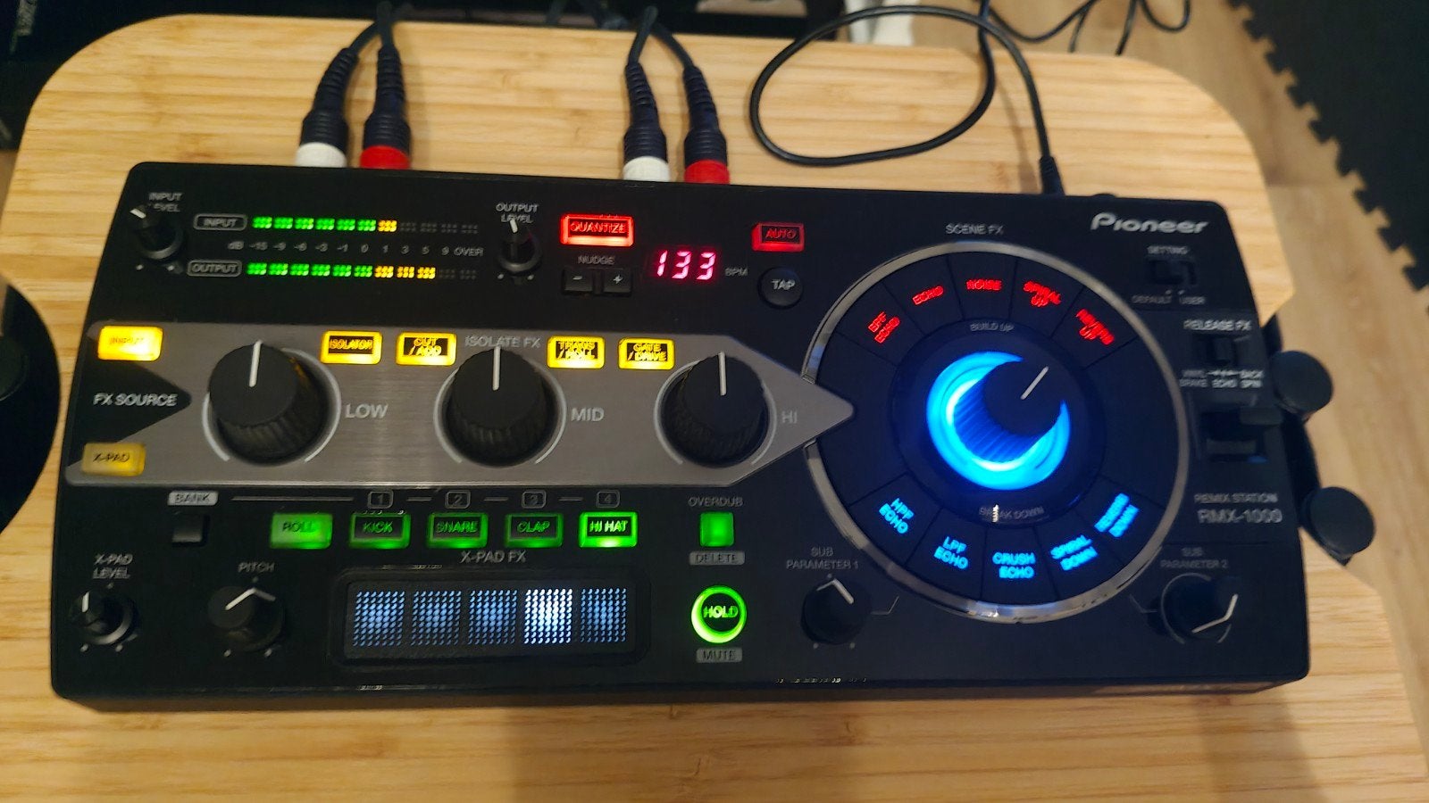 Pioneer RMX-1000 in perfecte staat met hoes, Muziek en Instrumenten, Ophalen, Zo goed als nieuw