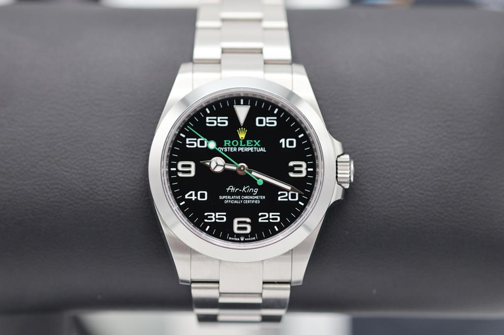 Rolex Airking - Ref. 126900 - 2025, Ophalen of Verzenden, Zo goed als nieuw, Zwart