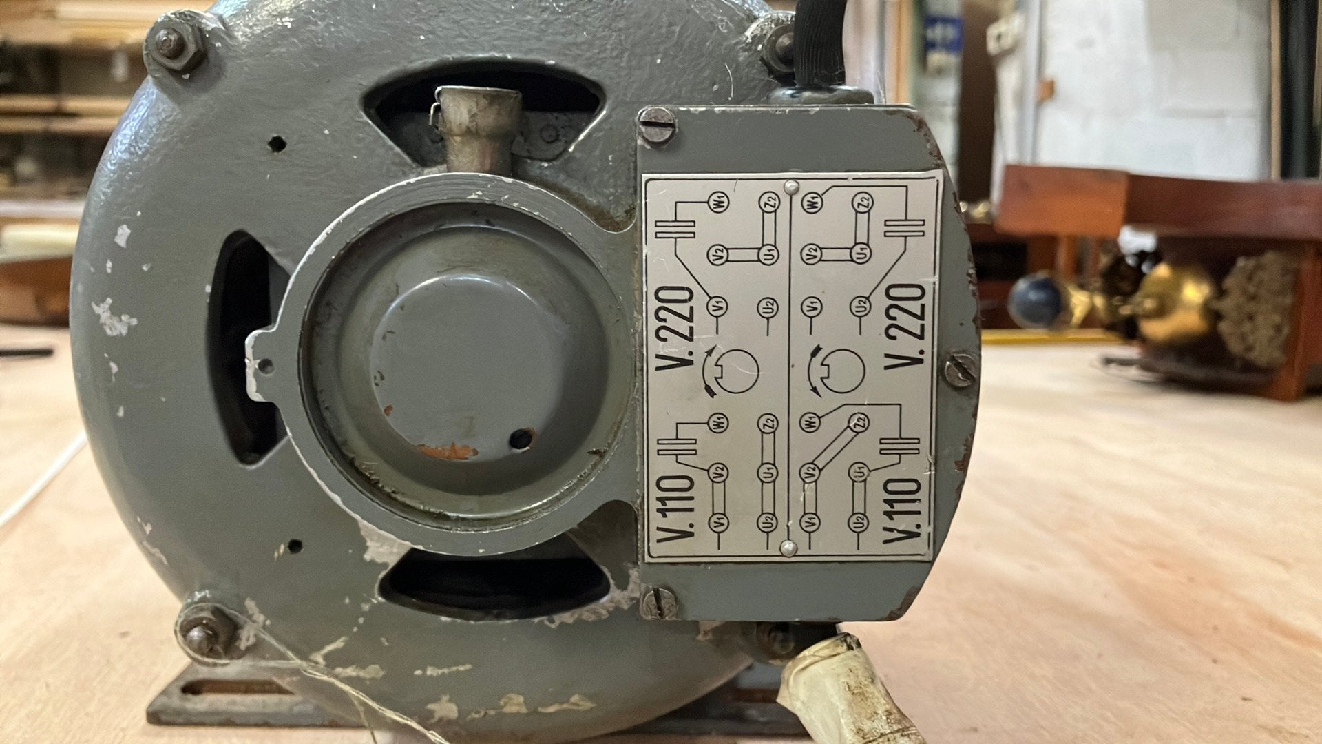 Moteur électrique, Bricolage & Construction, Enlèvement, Utilisé, Moteur électrique