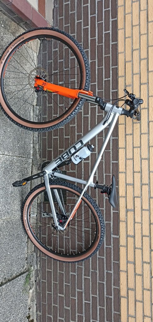 Mountainbike CUBE + handvaten, Fietsen en Brommers, Hardtail, Heren, 45 tot 49 cm, Zo goed als nieuw