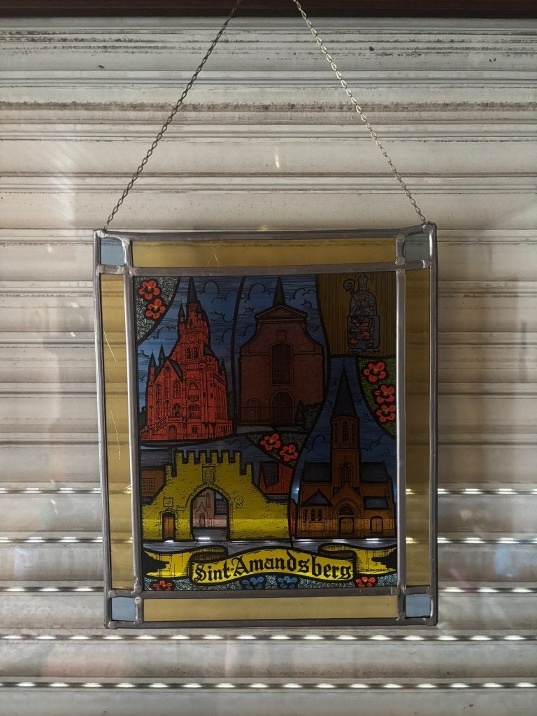 Glasraam Sint-Amandsberg, Ophalen