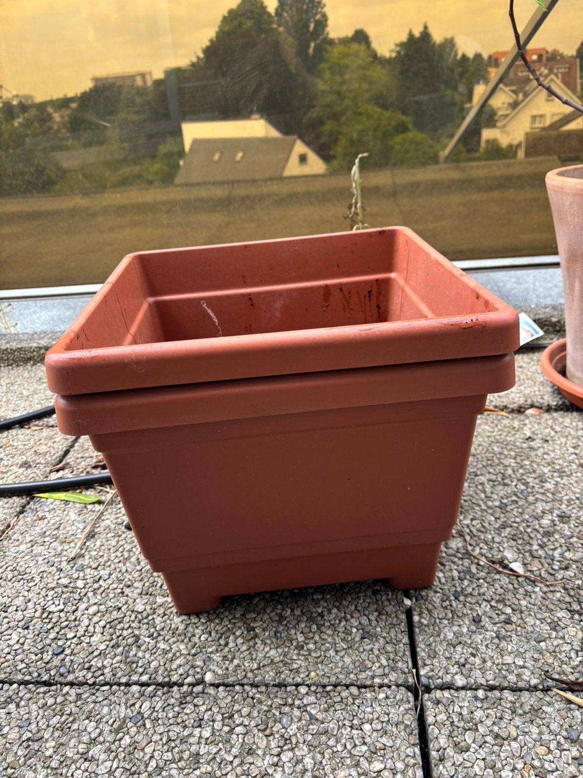 Potten , schotels, gieter 5l, Tuin en Terras, Ophalen, Gebruikt