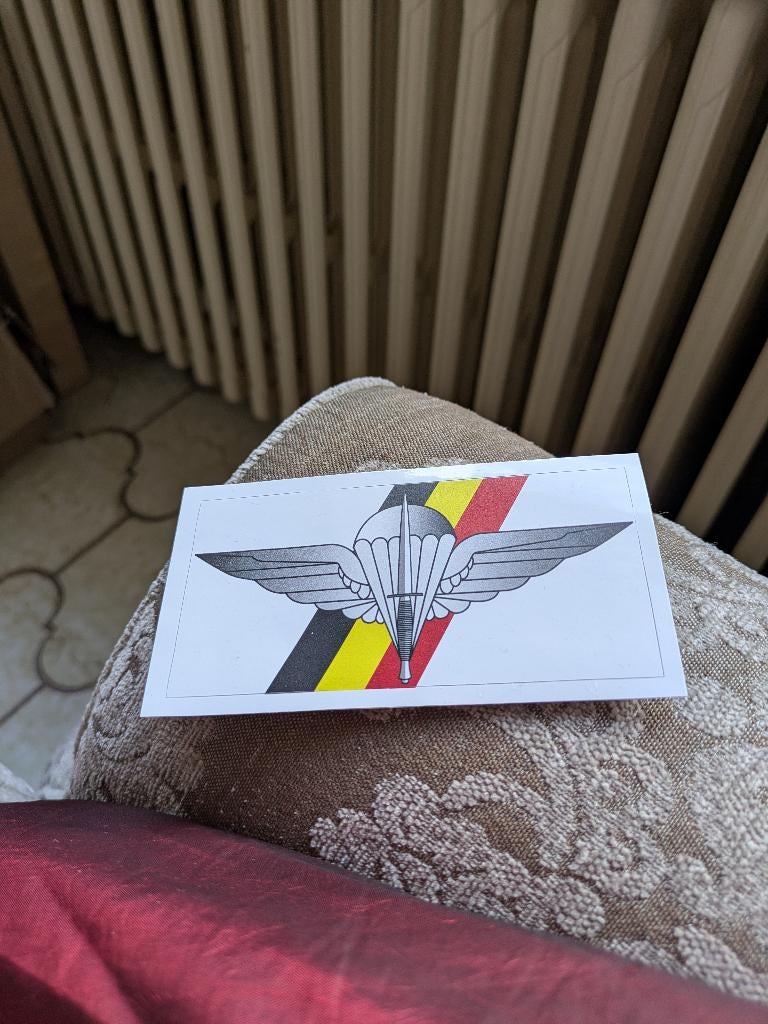 Sticker leger, Ophalen of Verzenden, Landmacht, Overige typen