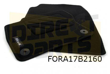 Ford Focus III (3/11-1/15) Mattenset (4x) naaldvilt tekst "F, -, Verzenden, -, Nieuw