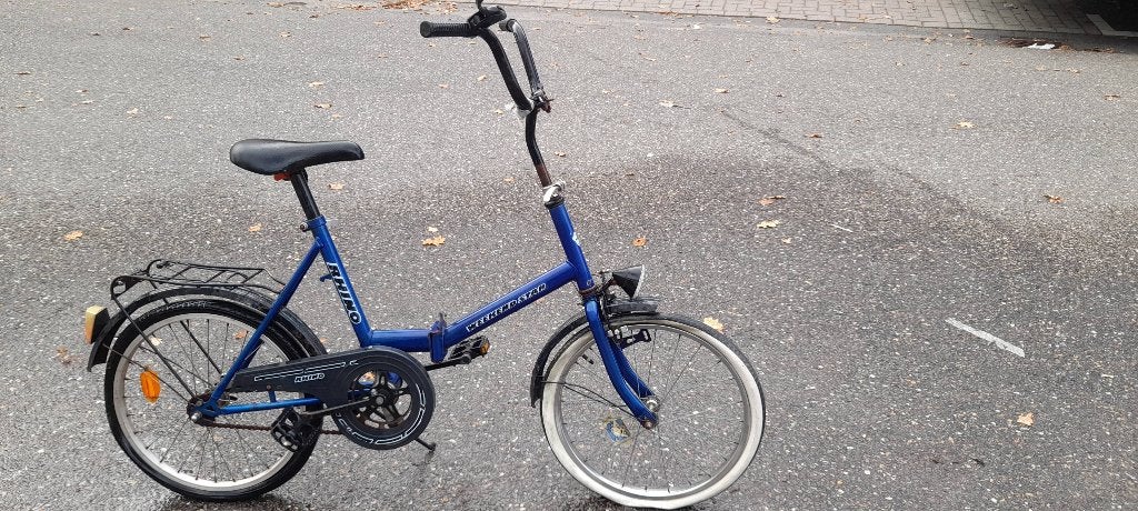 Vélo pliant vintage 6 pièces, Enlèvement, Utilisé, Totalement pliable