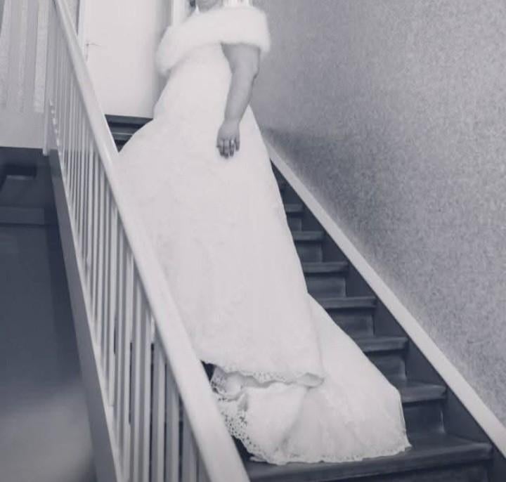 Trouwjurk Pronovias m48/50, Kleding | Dames, Ophalen, Trouwjurk, Wit, Pronovias