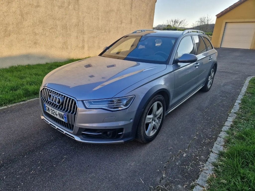 Audi A6 Allroad Quattro V6 3.0 BiTDI Tiptronic Ambition Luxe, Auto's, Euro 6, Leder, Bruin, 235 kW