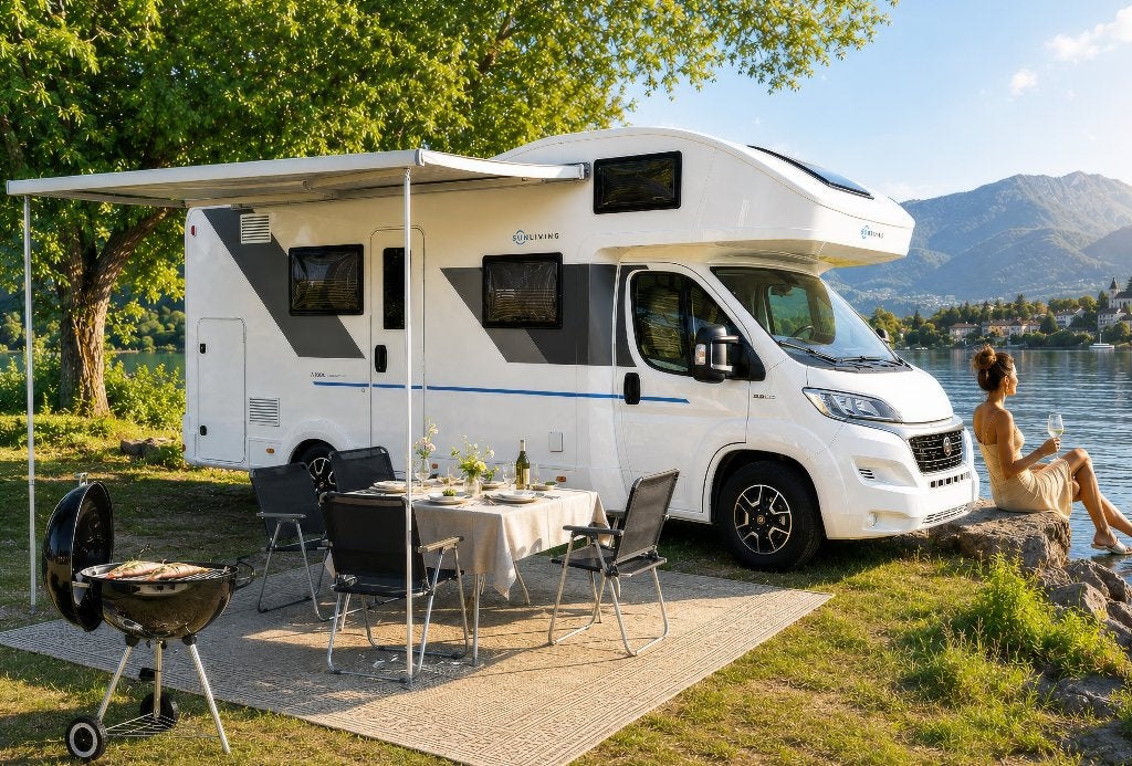 SuperPromo! Sun Living A70DK 2025  De extra korting onderaan, Siège de train, 6 à 7 mètres, Fiat, Boîte manuelle