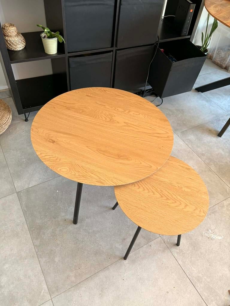 Deux tables de salon, Enlèvement, Comme neuf, Bois