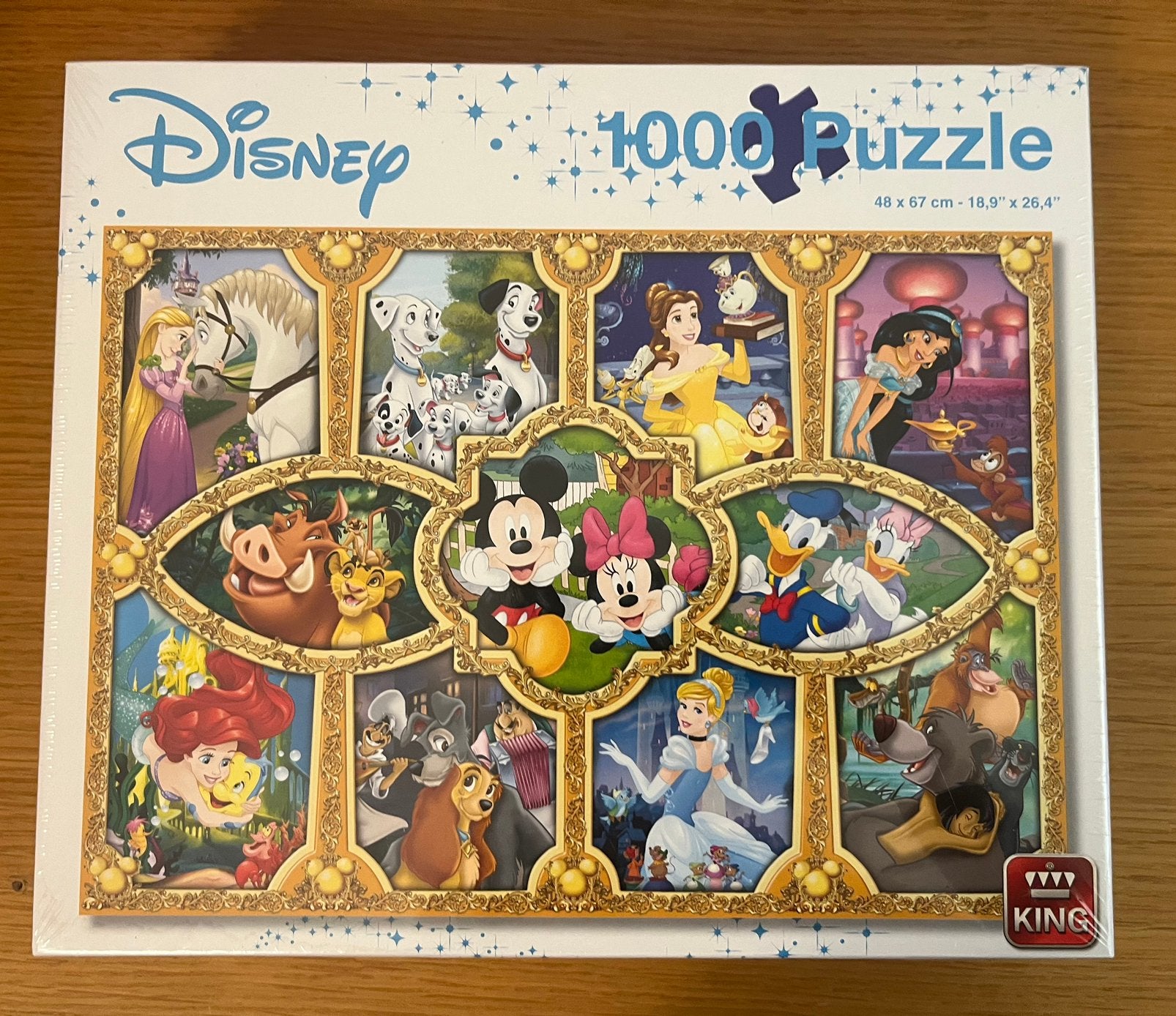 Disney puzzel nieuw in de verpakking, Ophalen, 500 t/m 1500 stukjes, Nieuw, Legpuzzel