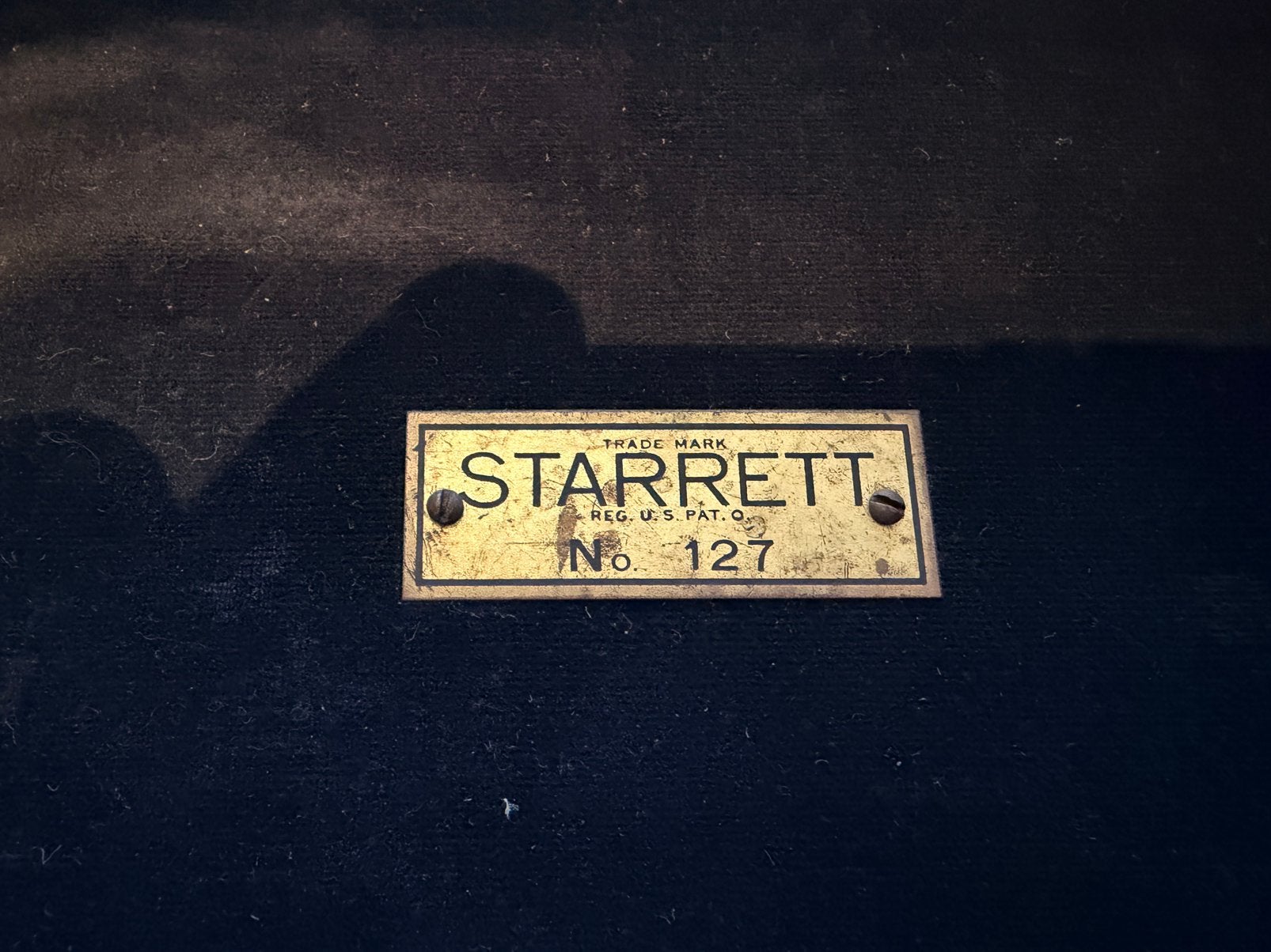 Micromètre Starrett n 127 vintage, Enlèvement ou Envoi, Utilisé