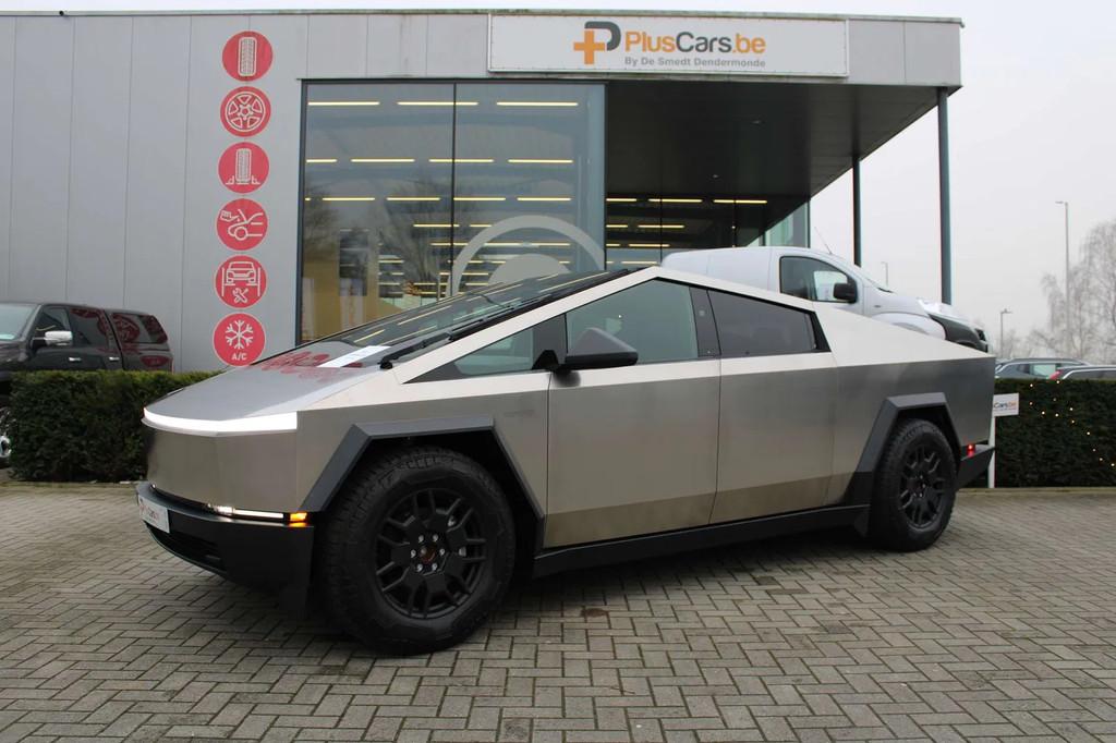 Tesla Cybertruck Uniek | Foundation | BTW Wagen | 1.400 km |, Autos, Cuir, Argent ou Gris, Achat, Entreprise