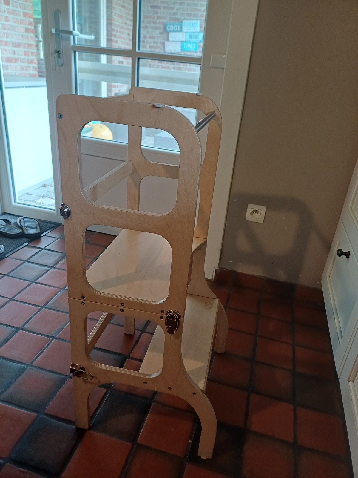 Leertoren Ette Tette naturel houtkleur, Ophalen