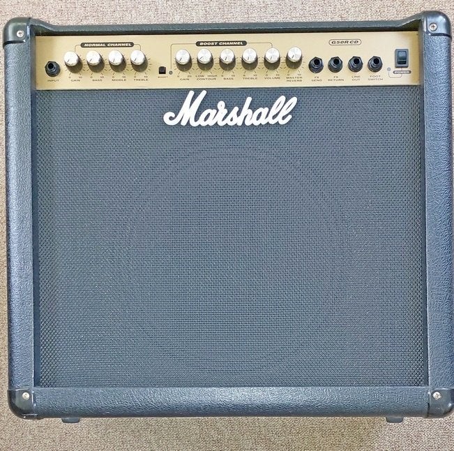 Ampli guitare Marshall G50RCD, Musique & Instruments, Enlèvement, Utilisé, Guitare, 50 à 100 watts