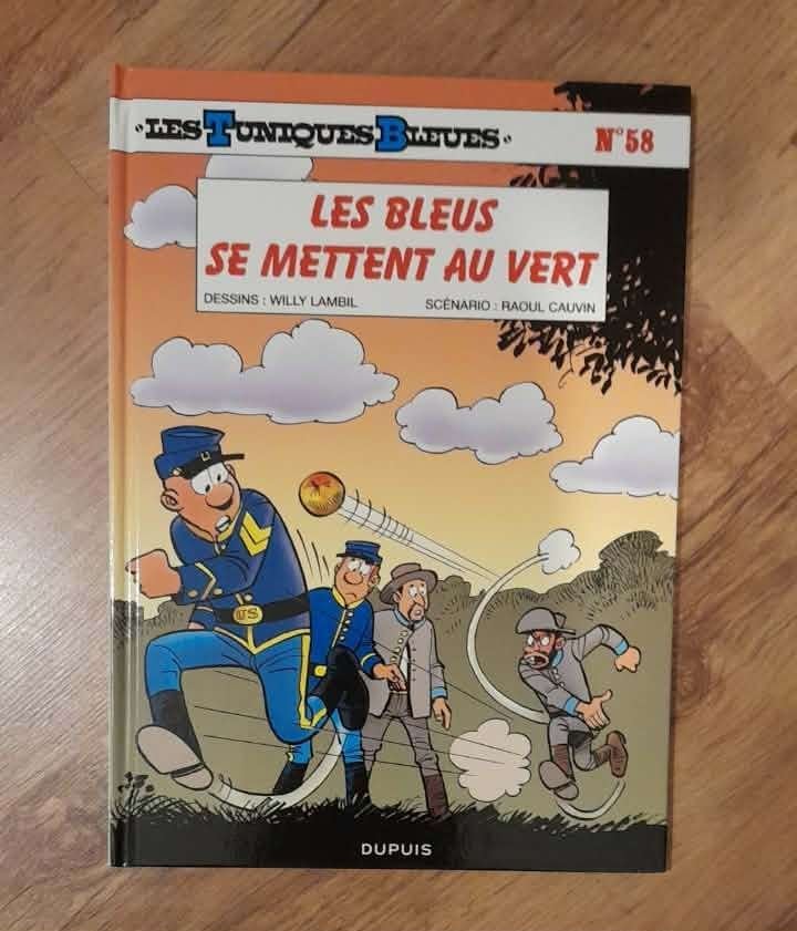 LES TUNISUES BLEUES N 58, Une BD, Enlèvement ou Envoi, Comme neuf, Lambil & Cauvin