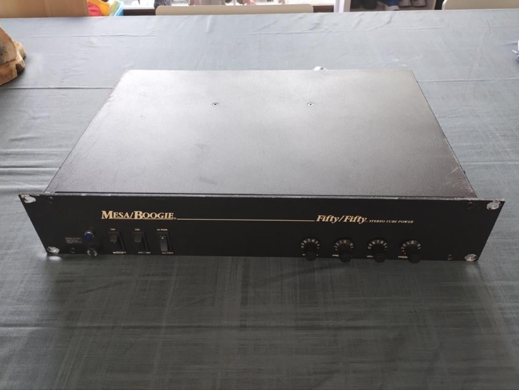 Mesa boogie 50/50 stereo tube poweramp, Muziek en Instrumenten, Versterkers | Bas en Gitaar, Ophalen of Verzenden