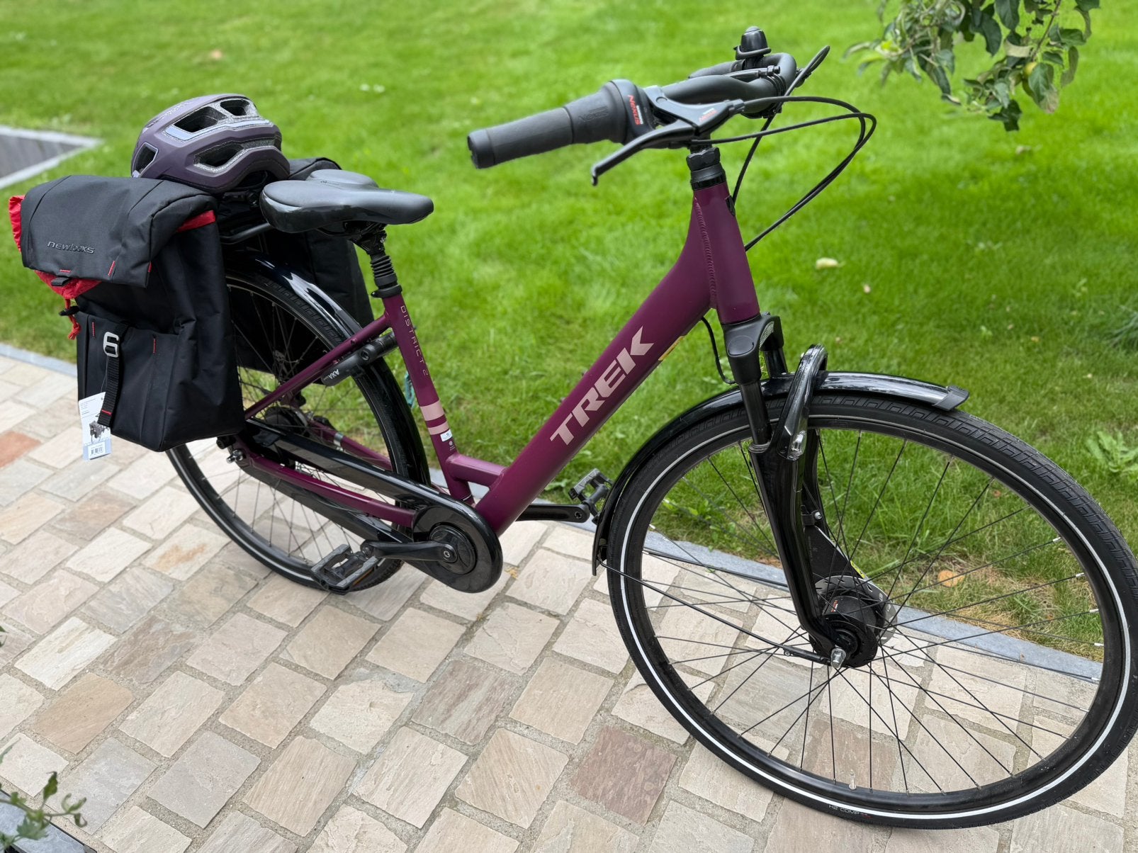Trek district 2 nieuwstaat, Fietsen en Brommers, Ophalen, Zo goed als nieuw, Schijfrem, Overige merken