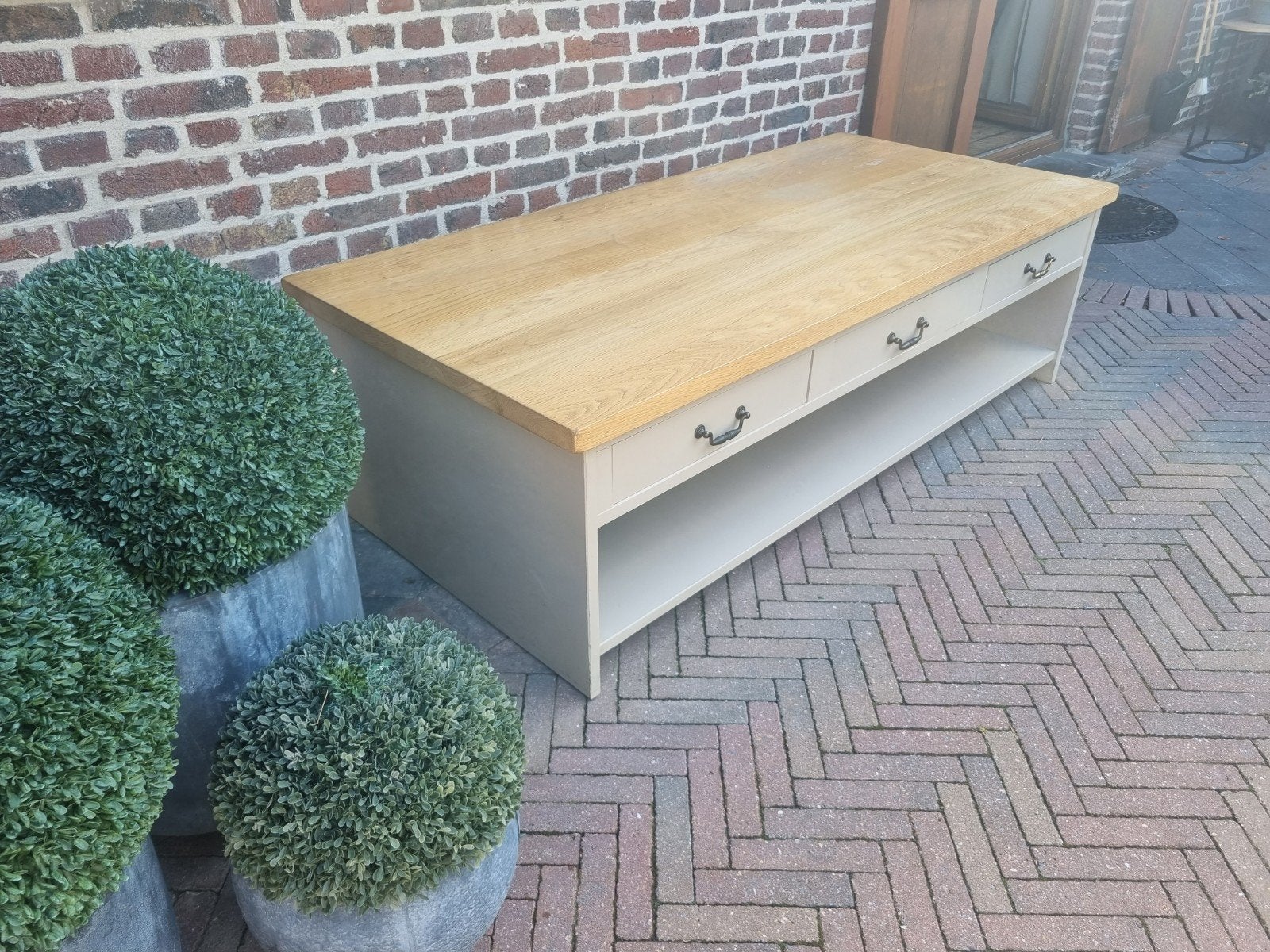 Table basse Art Country :, Maison & Meubles, 50 – 75, 150 à 200 cm, Chêne, .
